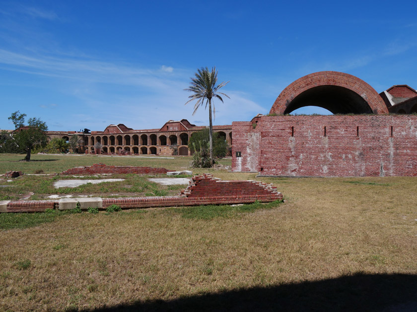 Fort Jefferson Inner Courtyard, Dry Tortugas NP