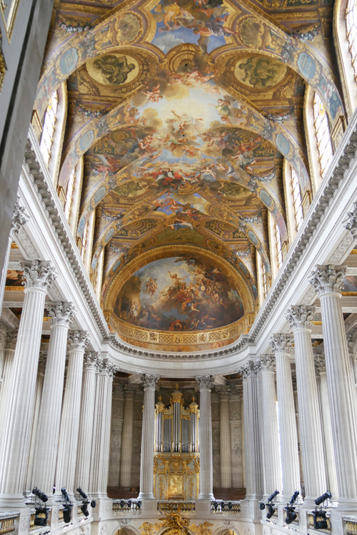 Royal Chapel Ceiling, Palace of Versailles
