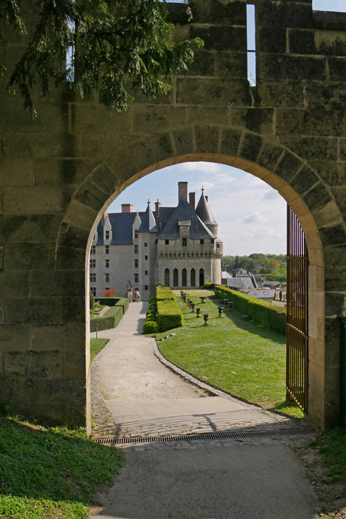 View of Ch&acirc;teau de Langeais from Medieval Wall
