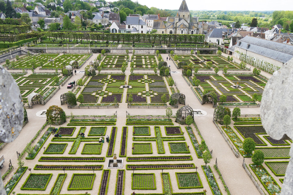 Ch&acirc;teau Villandry Gardens