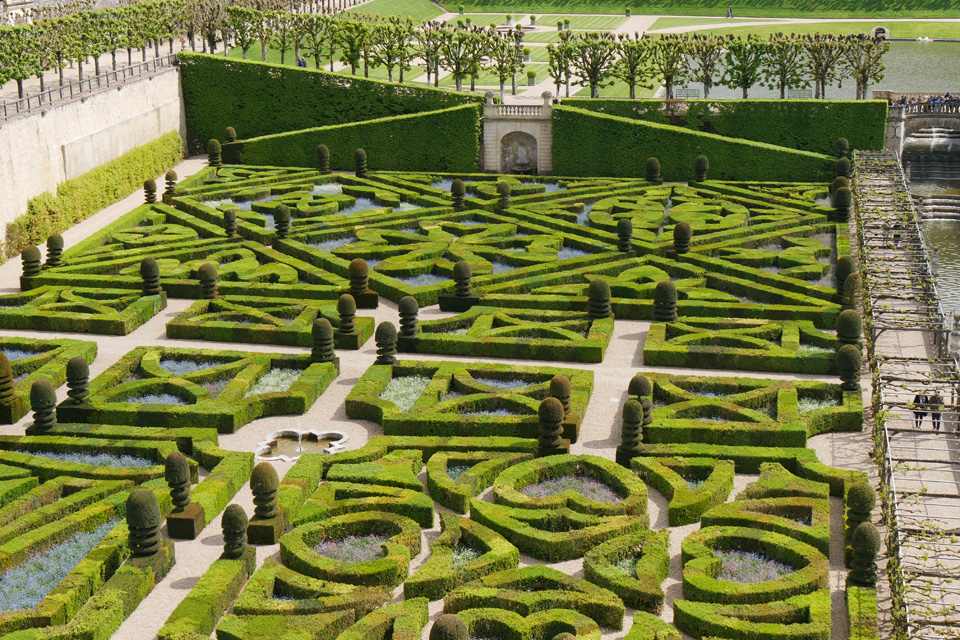 Ch&acirc;teau Villandry Gardens