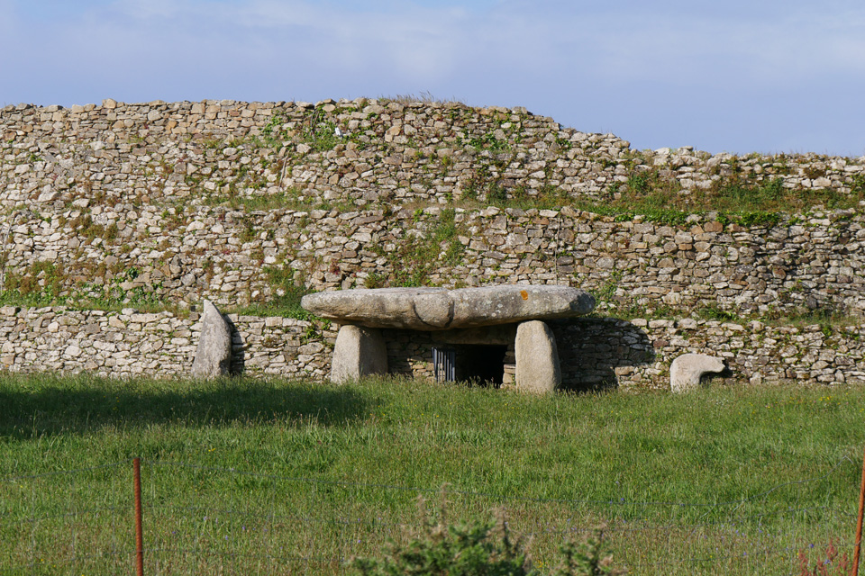 Entrance to the Cairn of Petit Mont