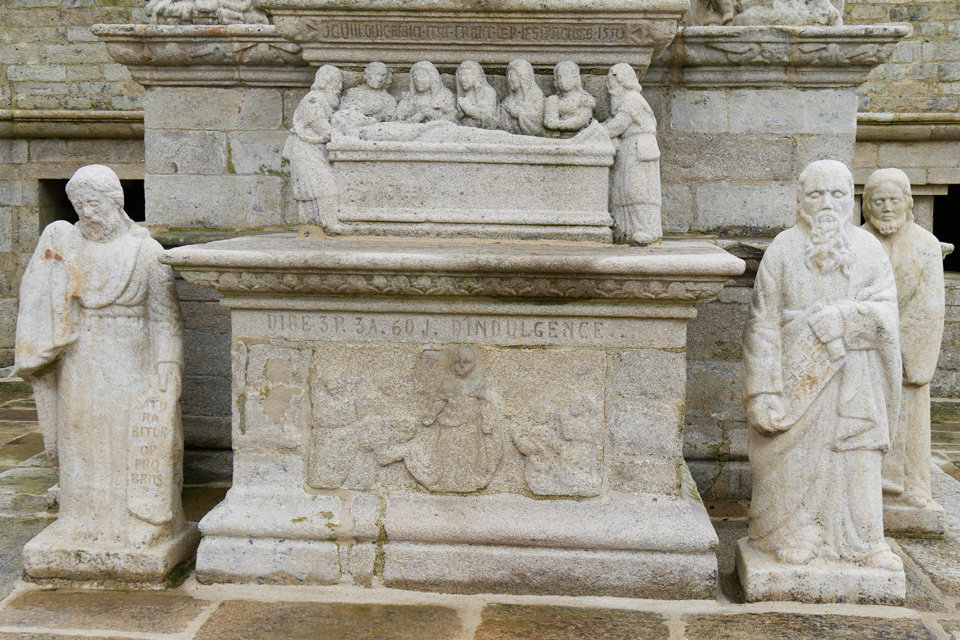 The Calvary of Gu&eacute;henno, in the village of Gu&eacute;henno, Brittany
