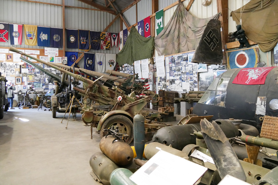 WW2 Memorabilia, D-Day Academy, Rots, France