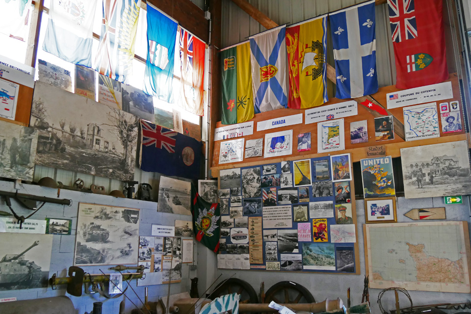 WW2 Memorabilia, D-Day Academy, Rots, France