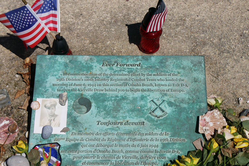 29th Div. Memorial Plaque