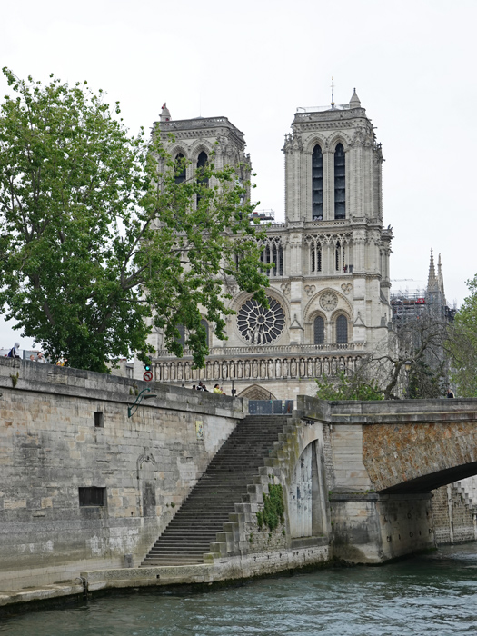 Notre Dame from the Seine, Paris