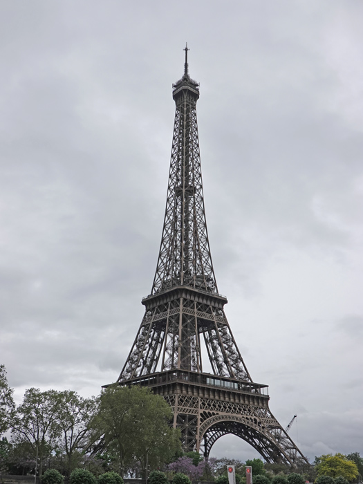 La Tour Eiffel from the Seine, Paris