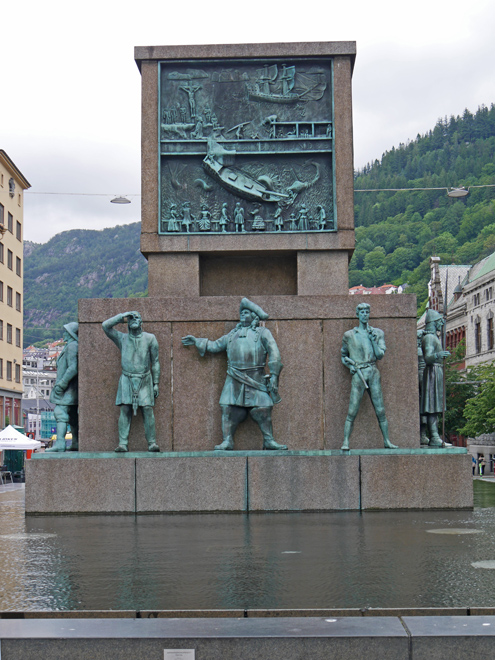 Maritime Monument, Bergen Town Square