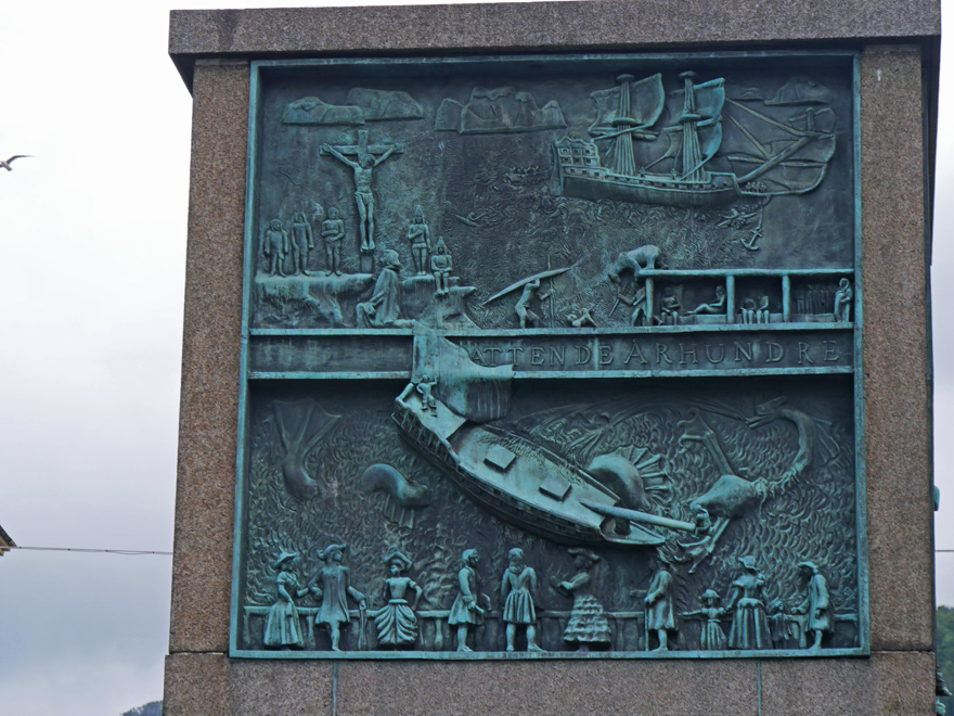 Maritime Monument, Bergen Town Square