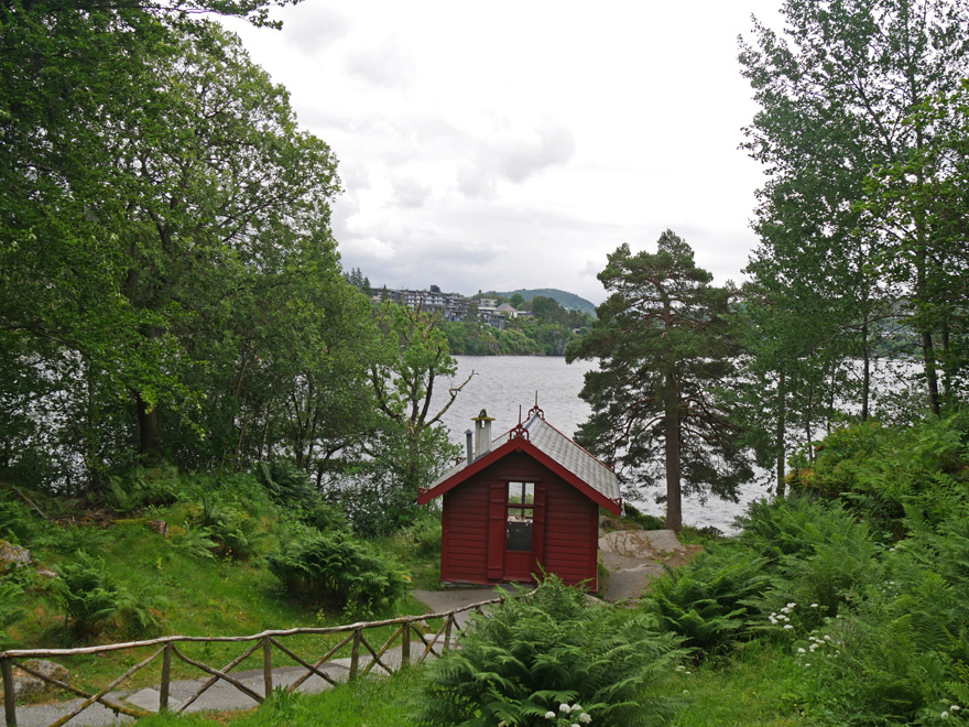 Studio of Edvard Grieg