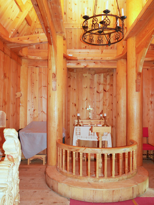 Altar, Fantoft Stave Church, Bergen