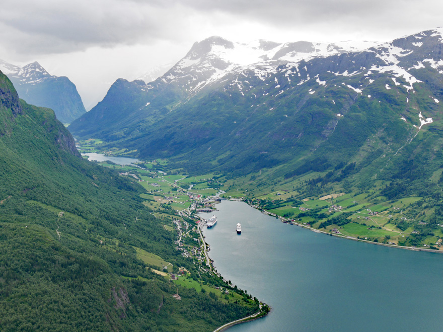 Njordford View from Mount Hoven