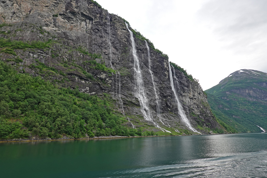 de Syv Søstre (the Seven Sisters) Waterfall, Geirangerfjord