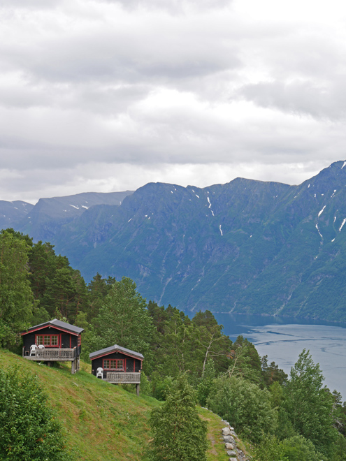 Geirangerfjord Scenery on Coach Tour