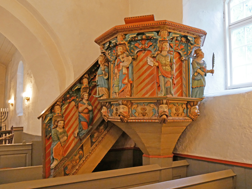 Giske Church Pulpit, Alesund