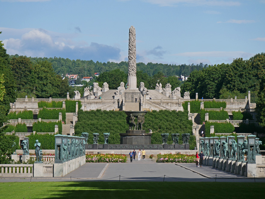 The Vigeland Sculpture Park, Oslo