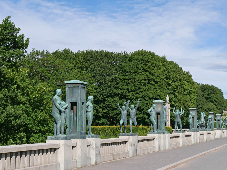 Sculptures, Vigeland Sculpture Park, Oslo