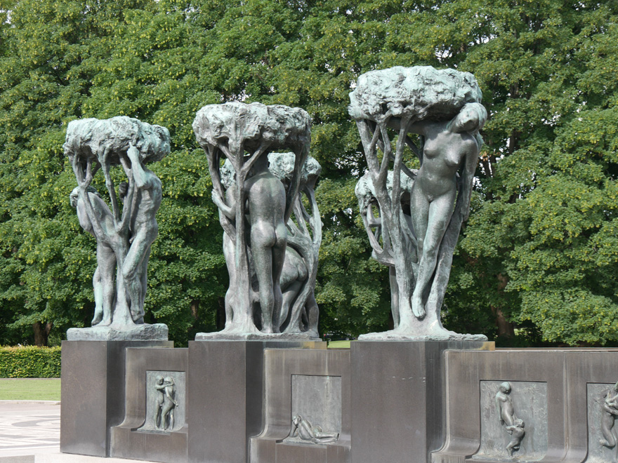 Sculptures, Vigeland Sculpture Park, Oslo