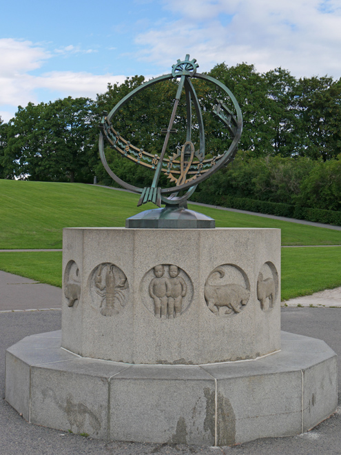 Sundial Sculpture, Vigelund Sculpture Park, Oslo