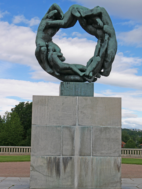 The Wheel of Life Sculpture, Vigeland Sculpture Park, Oslo