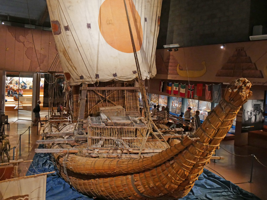 The Ra II at the Kon-Tiki Museum, Oslo