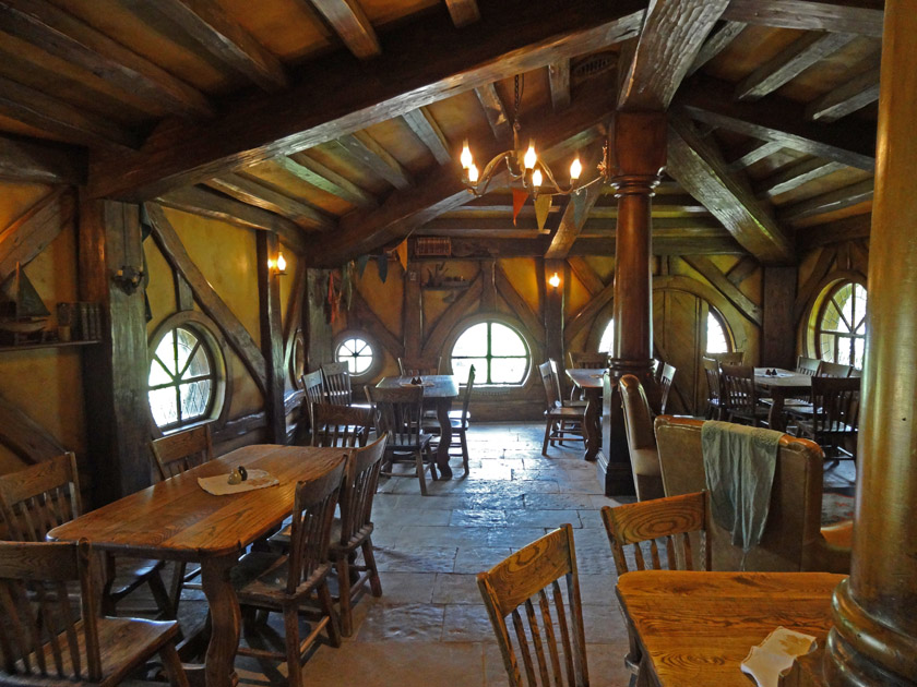 Interior of the Green Dragon Inn