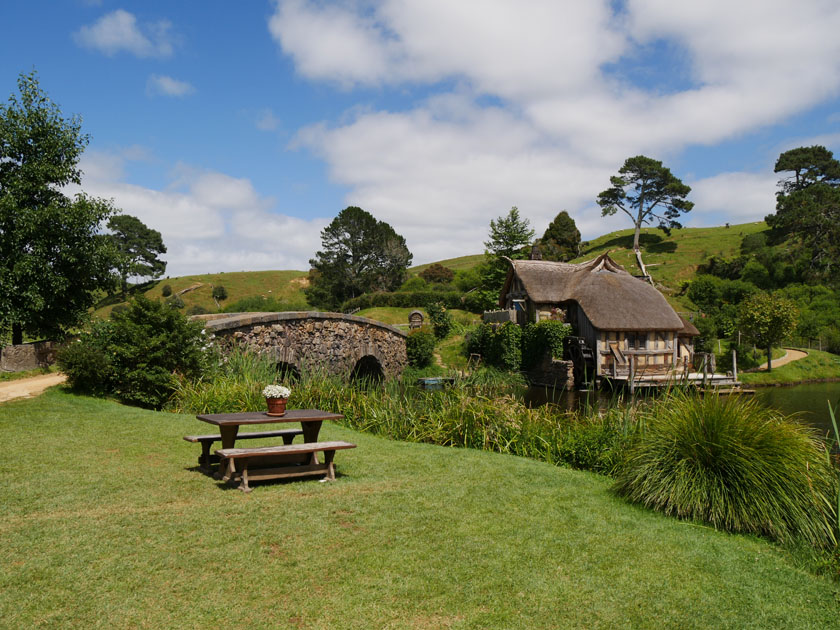 The Hobbiton Mill and Bridge