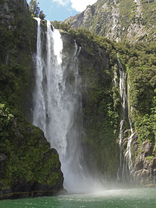 Milford Sound Waterfall