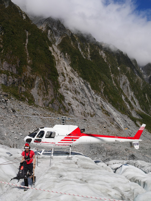 Helicopter Landing Site, Franz Josef Glacier