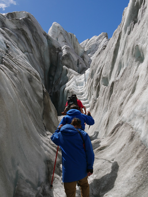 Hiking Group on Franz Josef Glacier