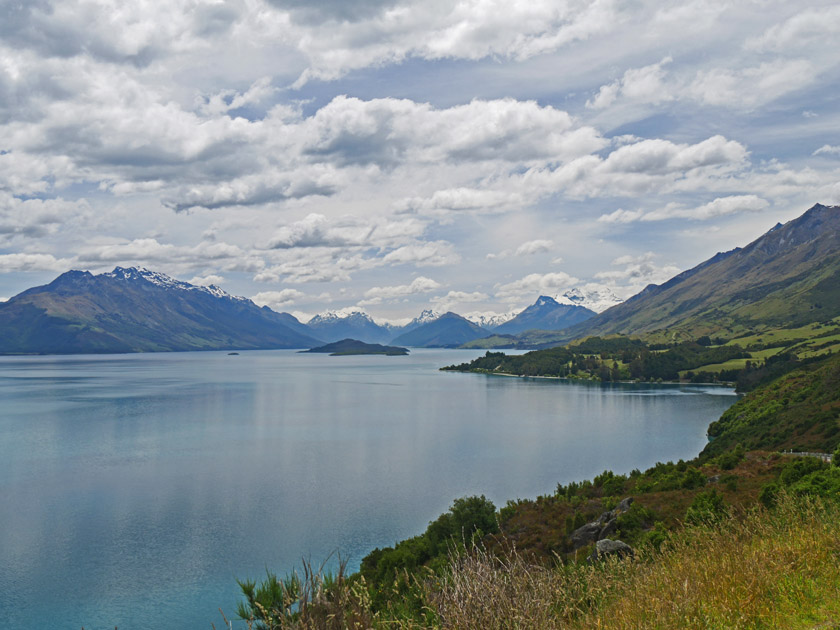 Million Dollar View Along Queenstown-Glenorchy Road