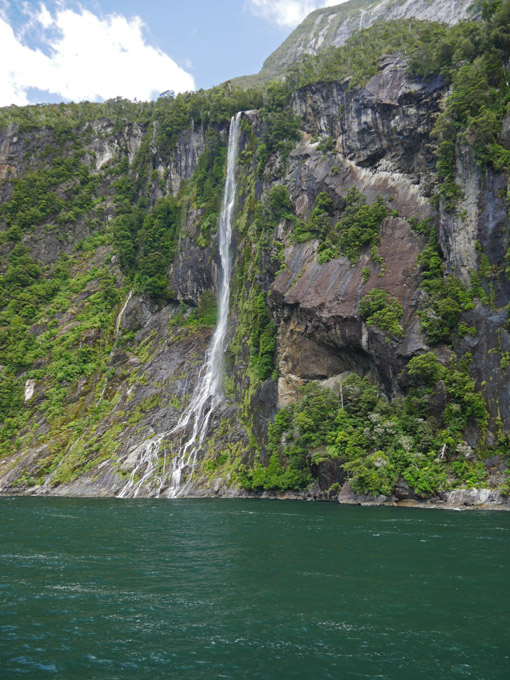 Milford Sound Waterfall