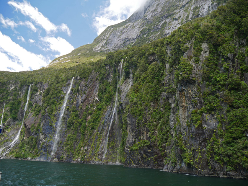 Milford Sound Waterfalls