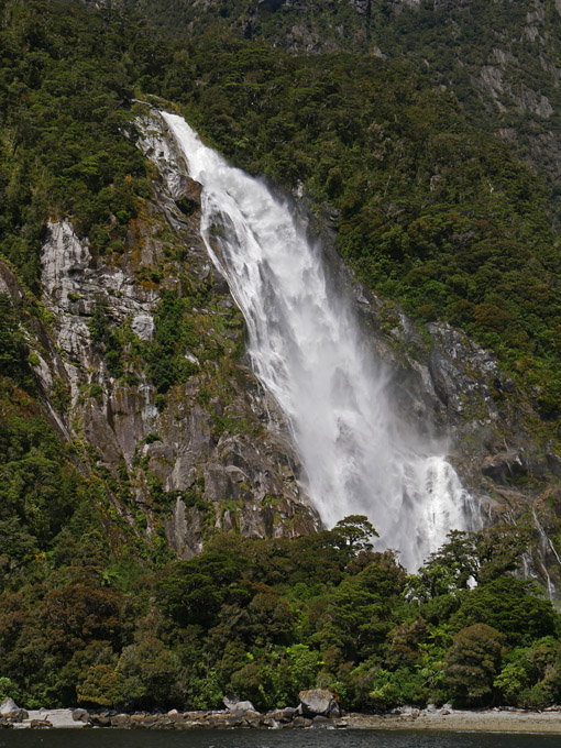 Milford Sound Waterfall