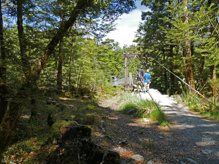 Routeburn Track Suspension Bridge