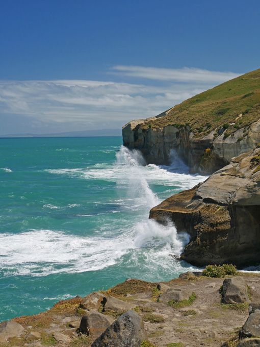 Tunnel Beach Shoreline, Dunedin