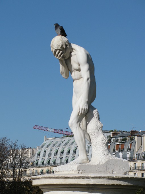 Statue with Bird, Jardins des Tuileries