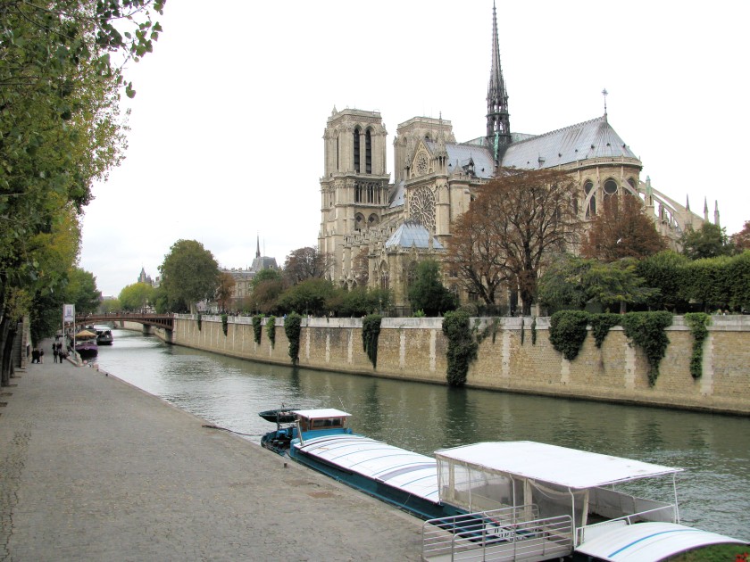 Cathédrale Notre-Dame from the Left Bank of the Seine