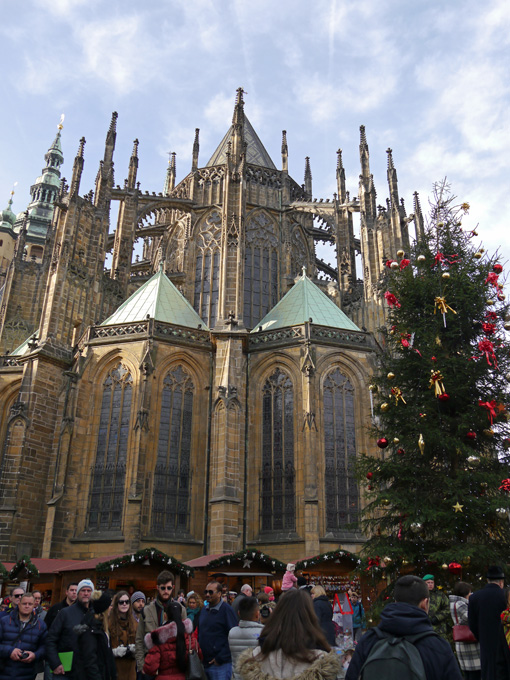 Back of St. Vitus Cathedral