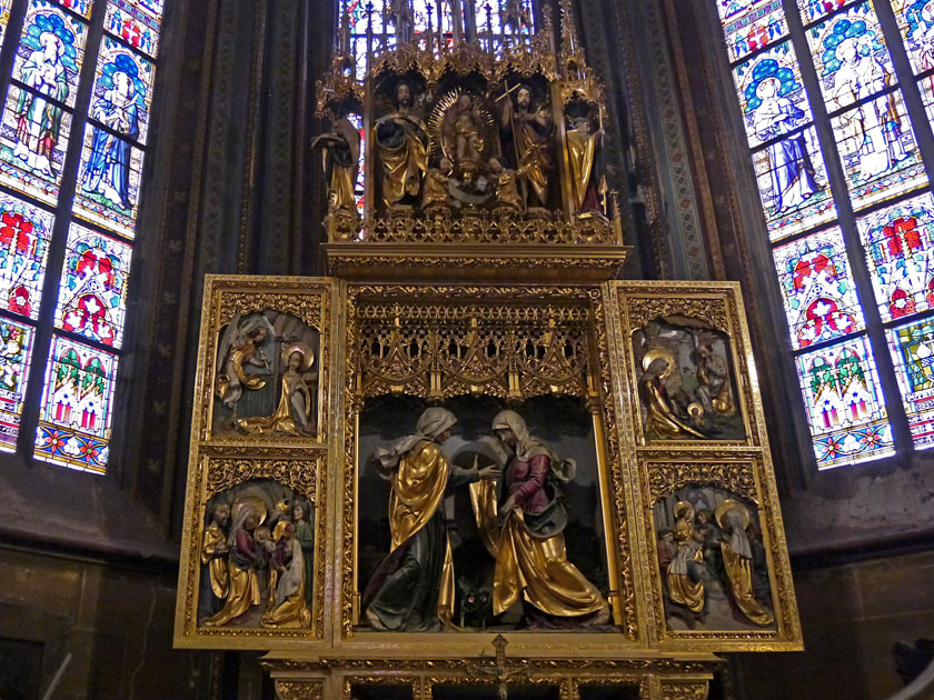 Interior of St. Vitus Cathedral