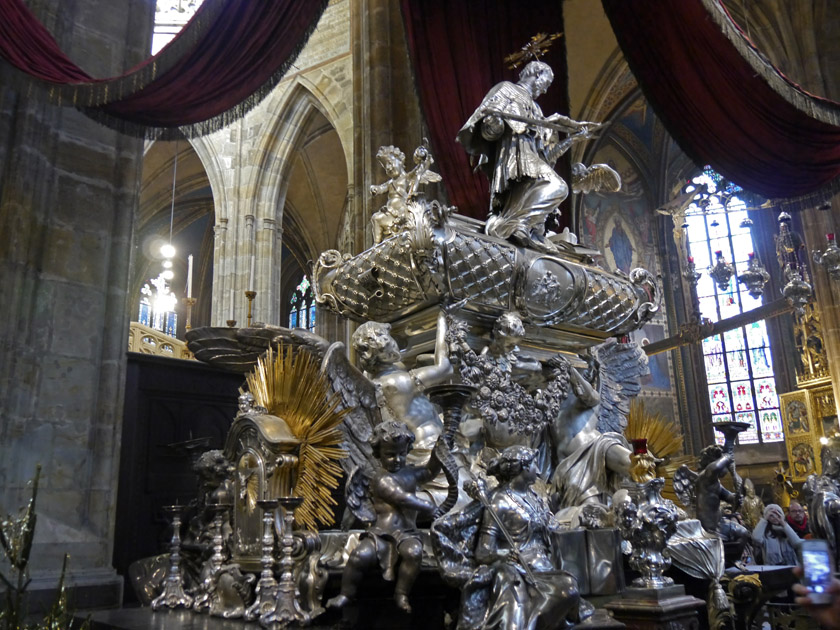 Tomb of St. John of Nepomuk, St. Vitus Cathedral