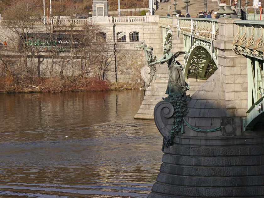 Cechuv Bridge Support Statues