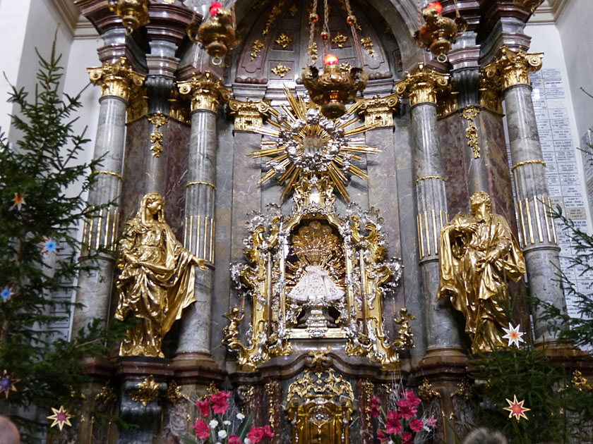 Infant of Prague Statue, Church of Our Lady Victorious in Malá Strana