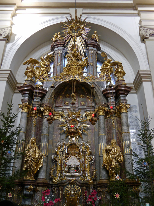 Infant of Prague Shrine, Church of Our Lady Victorious in Malá Strana