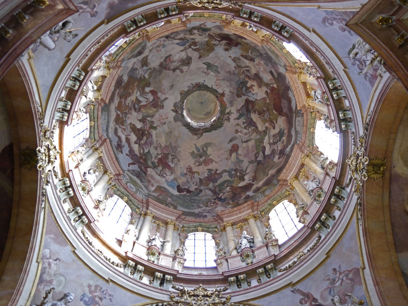 Rotunda and Ceiling Murals, Church of St. Nicholas (Malá Strana)