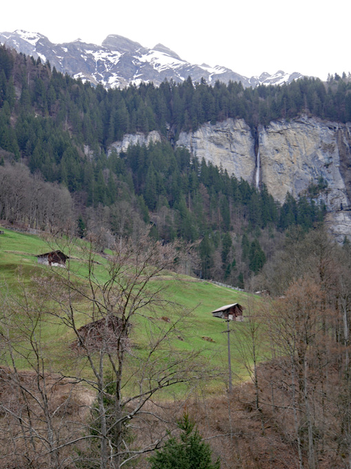 Scenery on Train Ride to Jungfraujoch