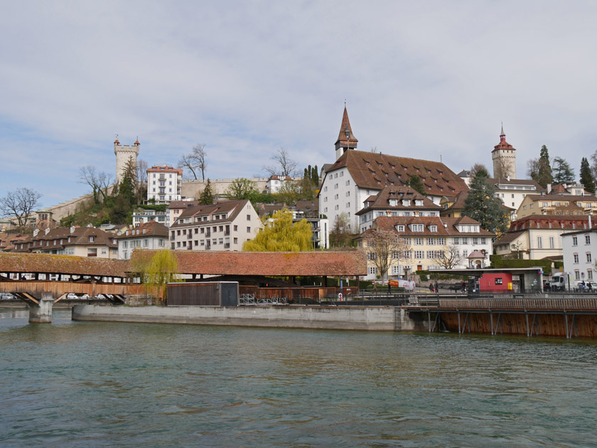 Spreuer Bridge and Musegg Towers