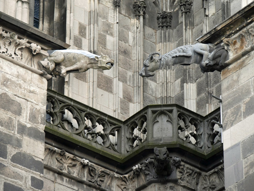 Cologne Cathedral Gargoyles