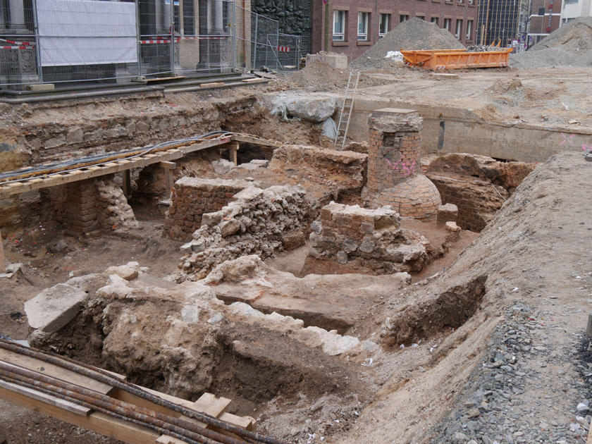 Roman Ruins Under Greater St. Martin Church Yard